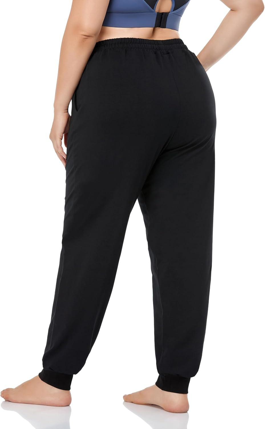 Women'S plus Size Joggers Pants Active Sweatpants Tapered Workout Yoga Lounge Pants with Pockets