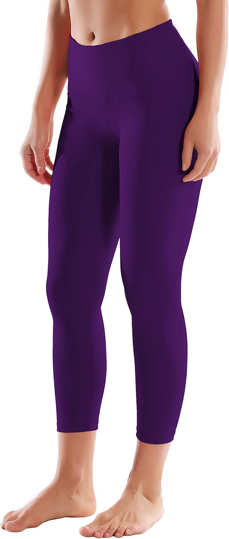 25"/26"/27"/28" Basic/Super High Waist/Embossed Pattern Yoga Pants Running Workout Leggings Tummy Control