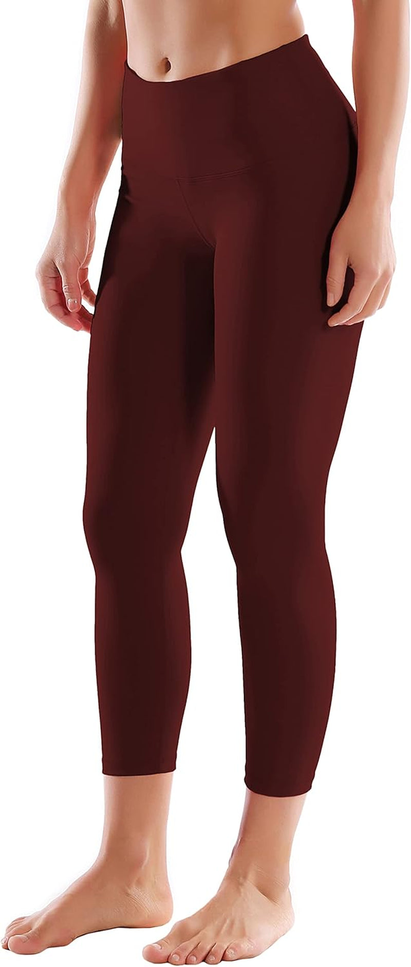 25"/26"/27"/28" Basic/Super High Waist/Embossed Pattern Yoga Pants Running Workout Leggings Tummy Control