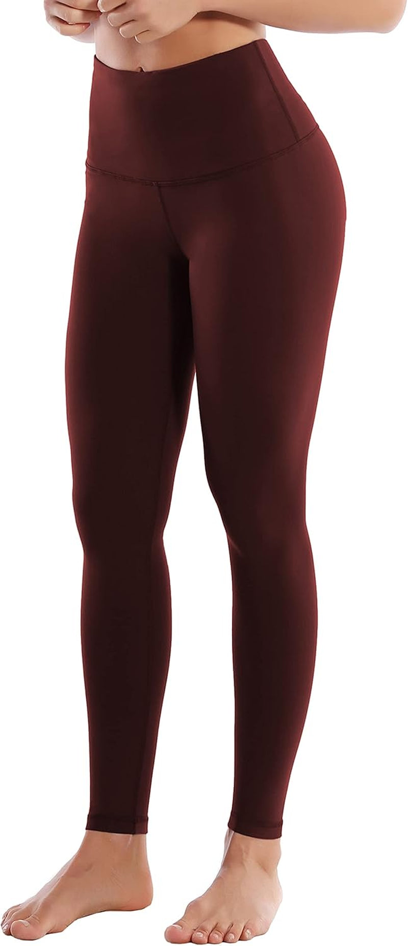 25"/26"/27"/28" Basic/Super High Waist/Embossed Pattern Yoga Pants Running Workout Leggings Tummy Control