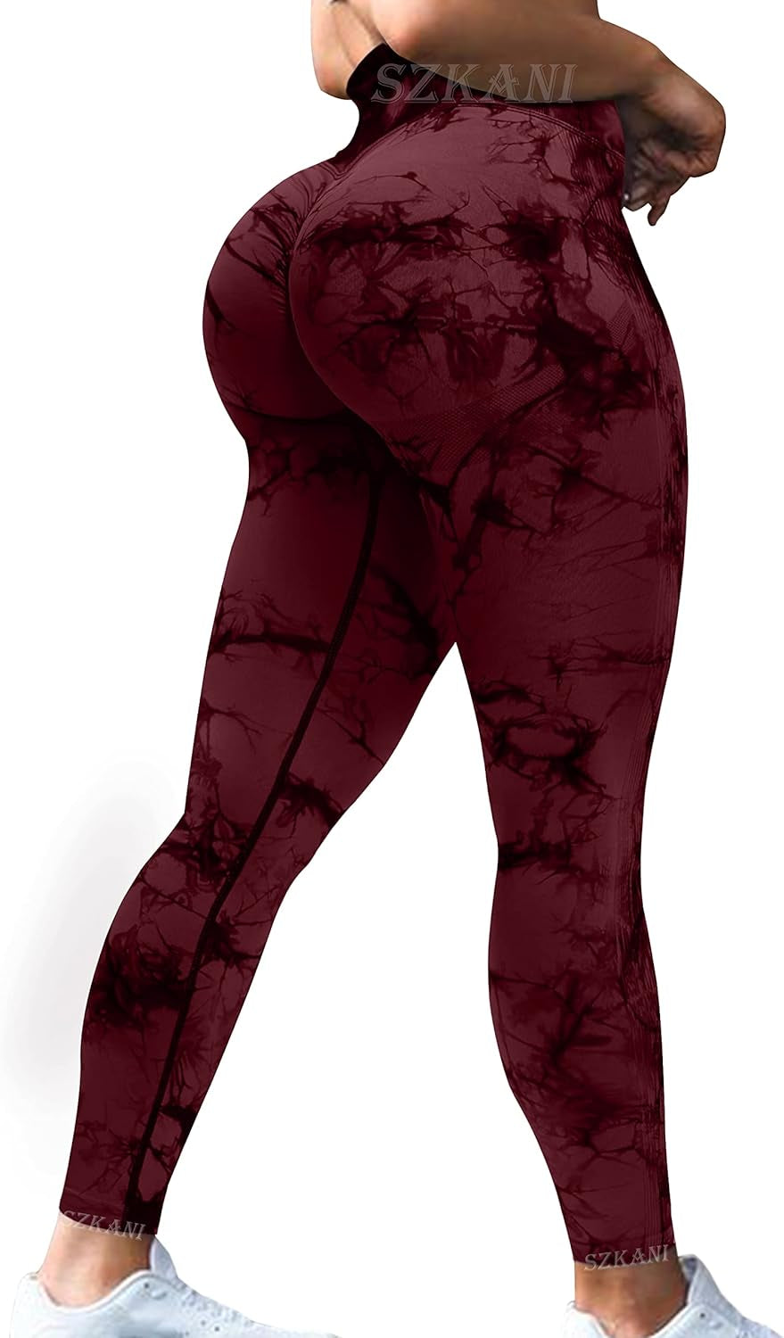 Butt Lifting Leggings for Women Booty High Waisted Workout Yoga Pants Scrunch Butt Gym Seamless Booty Tight