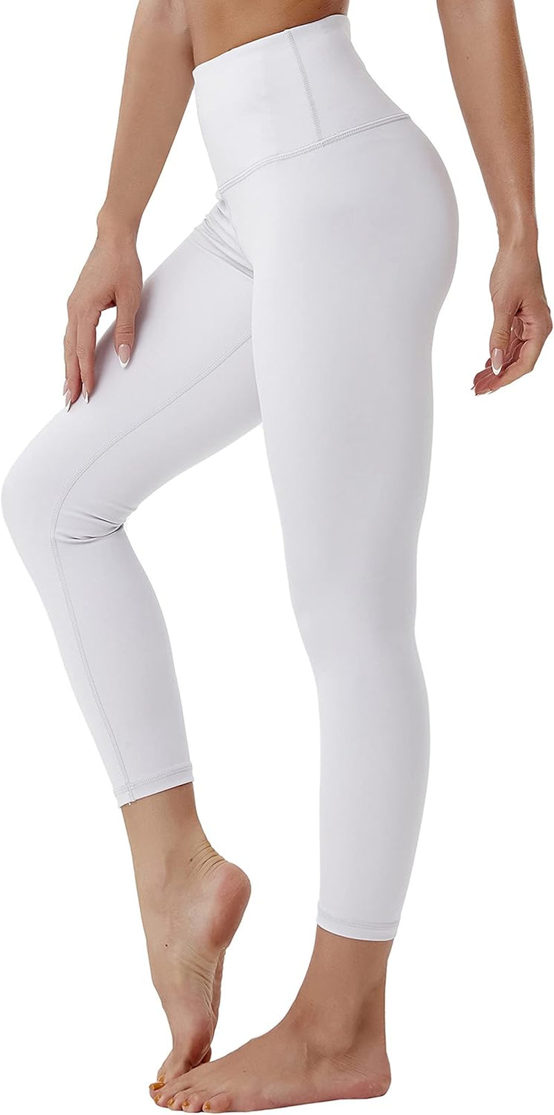 25"/26"/27"/28" Basic/Super High Waist/Embossed Pattern Yoga Pants Running Workout Leggings Tummy Control